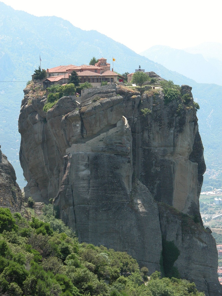 Kloster i Metora, Grekland.